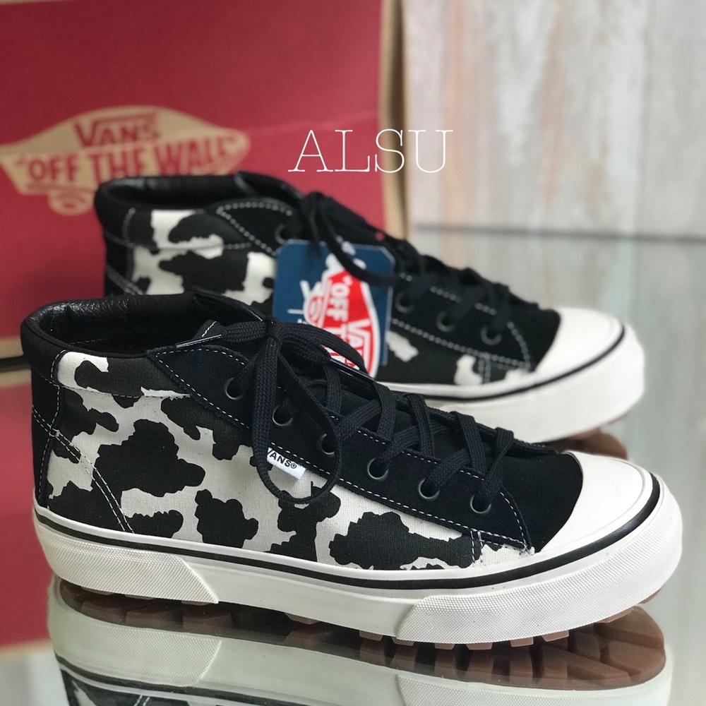 VANS STYLE 29 Mid DX Anaheim Factory Cow Black W - Picture 6 of 8